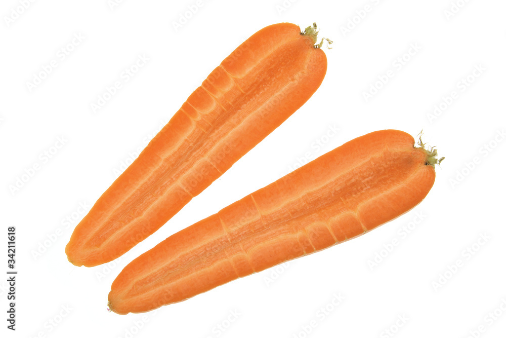 Halves of Carrot Halves of Carrot