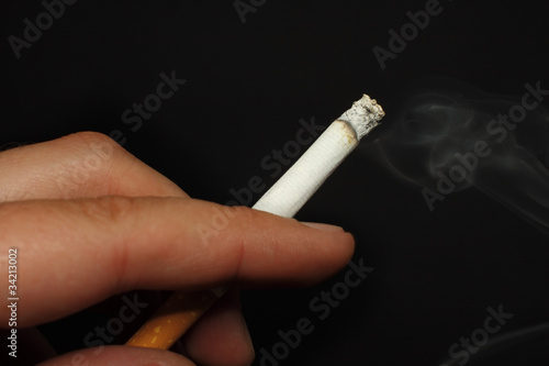 Cigarette in hand © sudok1