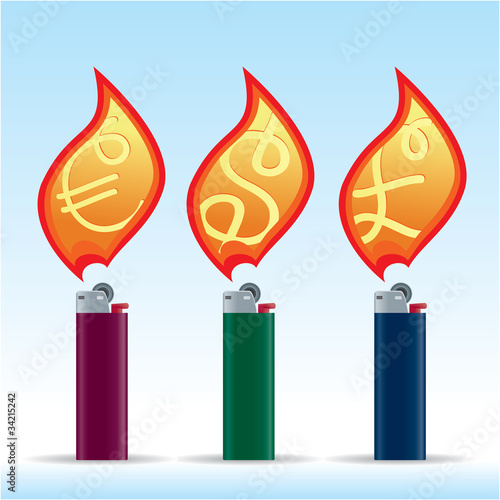 Burning currencies