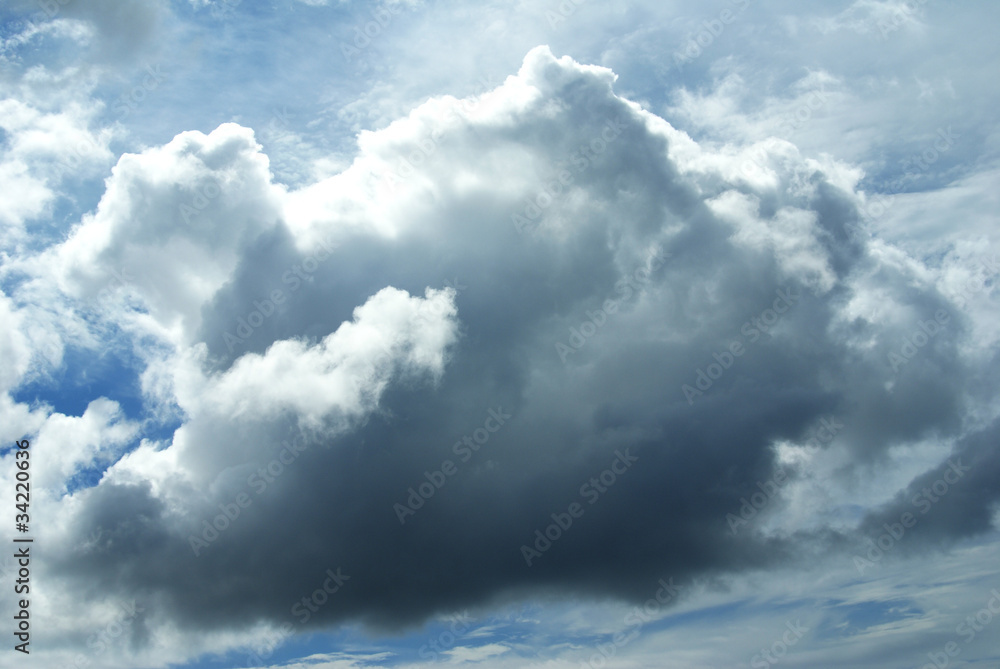 Obraz premium 嵐の空