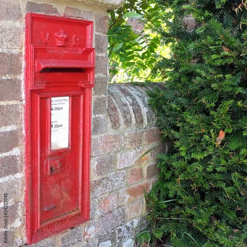 Victorian post box, with wide aperture modification.