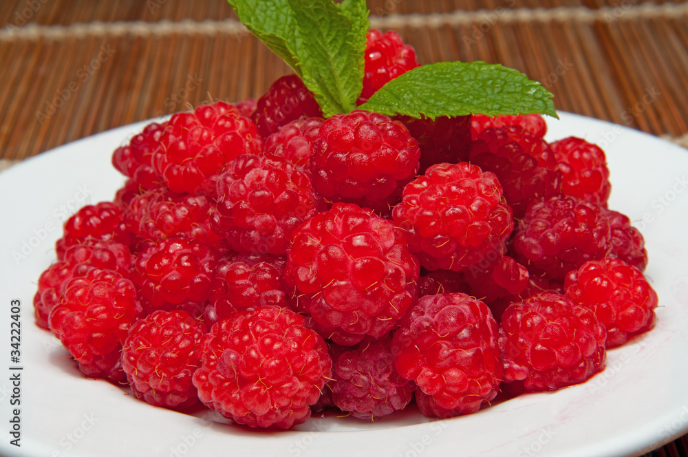 Raspberry fruits Raspberry fruits