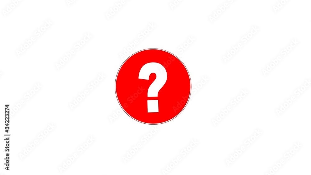 Question Sign (Loop with Matte) Question Sign (Loop with Matte)