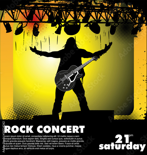 rock concert  background