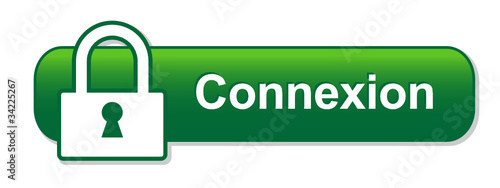 Bouton Web "CONNEXION" (accès internet se connecter cliquer ici)