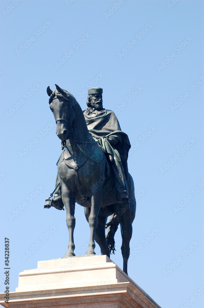 Obraz premium Roma - Monumento a Giuseppe Garibaldi