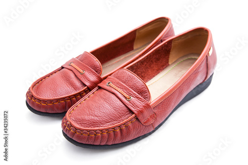 red shoes, with good clipping path