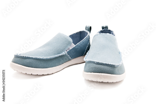 canvas shoes, with good clipping path