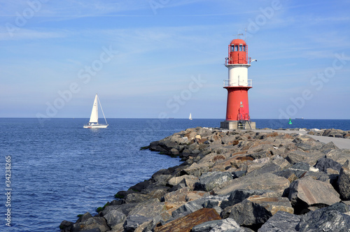 Wallpaper Mural Warnemünde Leuchtturm Torontodigital.ca