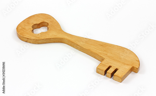 Wood key
