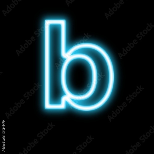 b,アルファベット、小文字