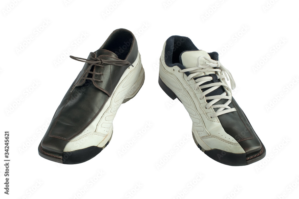 Sports and dress shoes.
