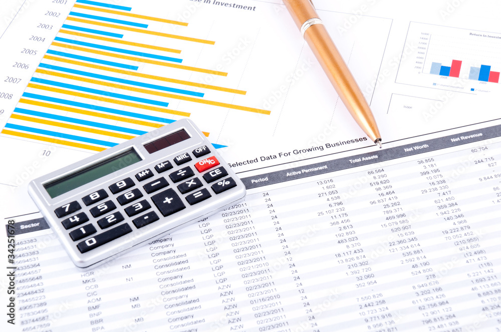 business chart showing financial success business chart showing financial success