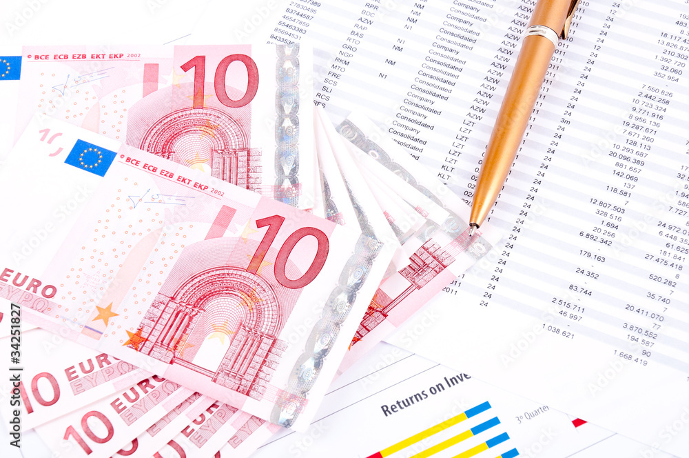 business chart showing financial success business chart showing financial success