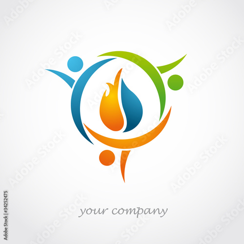 logo entreprise, logo plombier, énergies