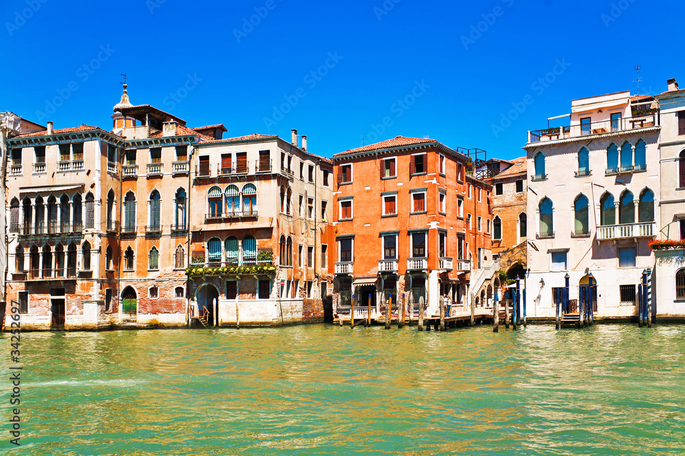 The architecture of the old Venice