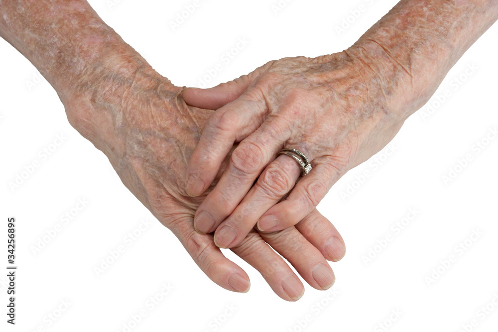 Senior woman's hands Senior woman's hands