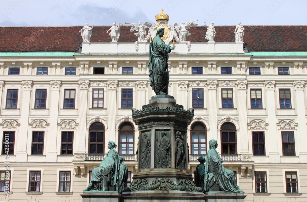 Emperor Franz I statue, Vienna, Hofburg