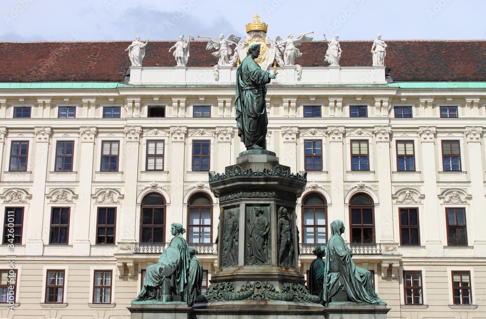 Emperor Franz I statue, Vienna, Hofburg Emperor Franz I statue, Vienna, Hofburg