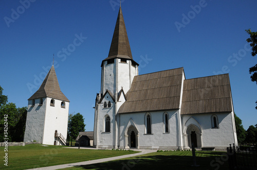 Gotland, église de Larbro photo