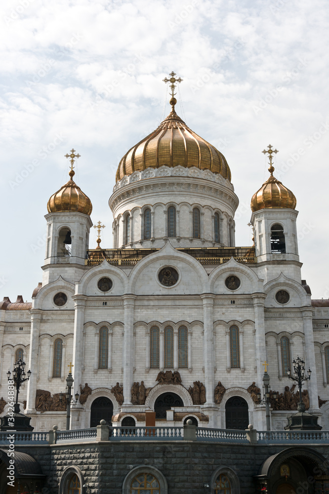 Cathedral of Christ the Saviour in Moscow, Russia