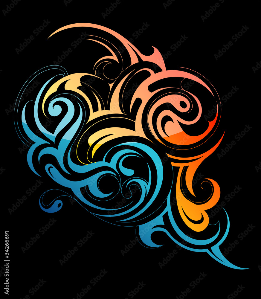 Fire against water Fire against water