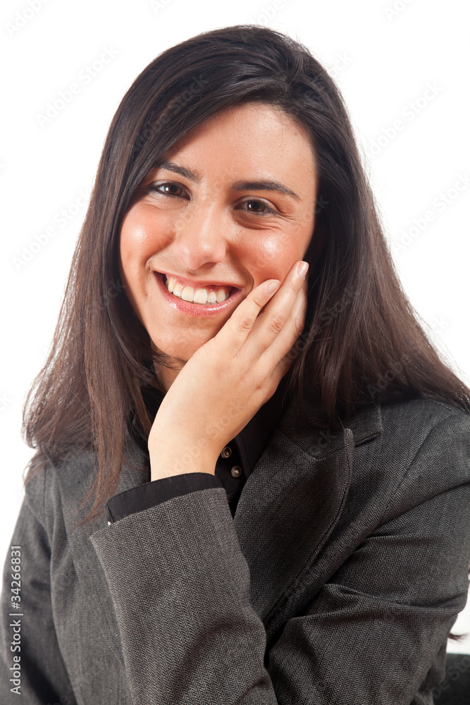 Smiling woman portrait Smiling woman portrait