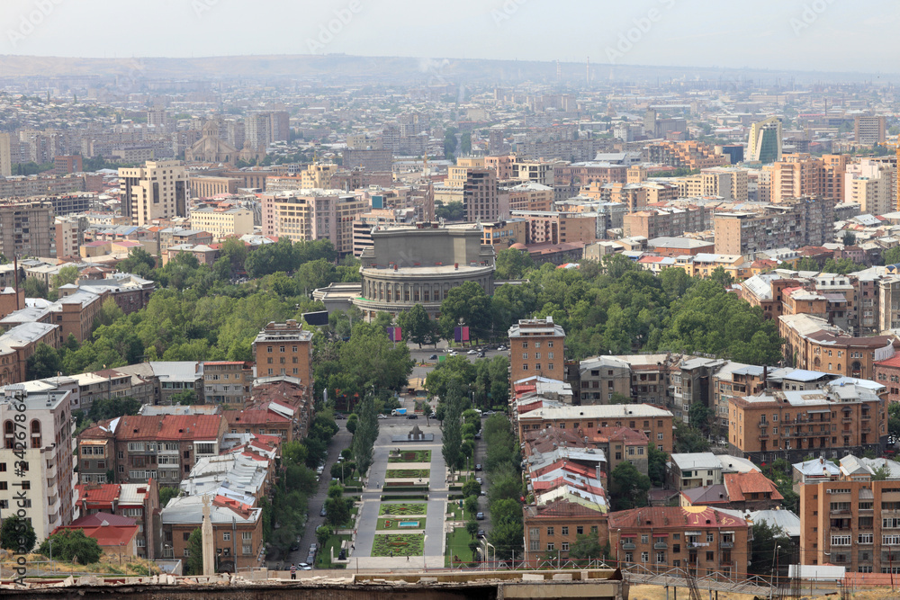 Yerevan in the morning