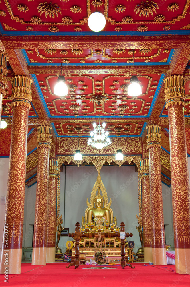 Fototapeta premium House of worship, Thai temple