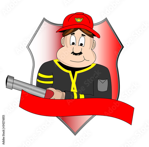 Badge of fire department