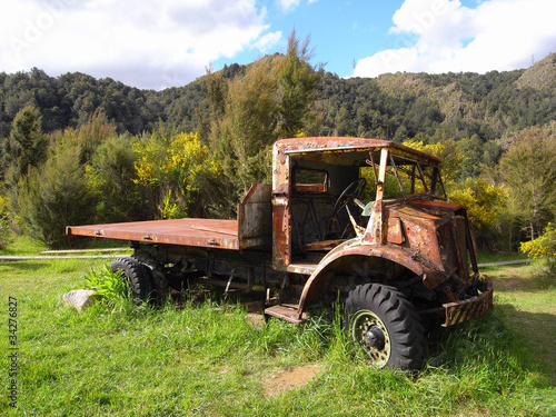 Old rusty truck