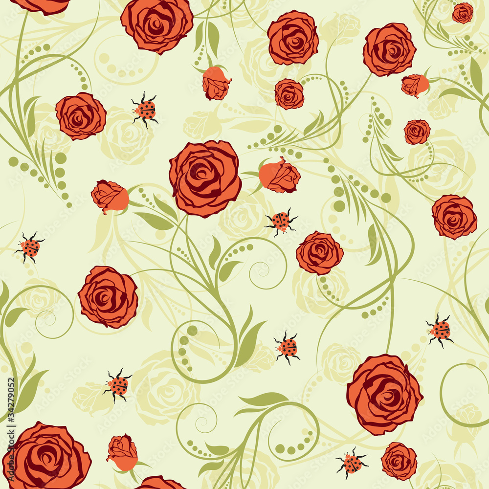 seamless floral pattern