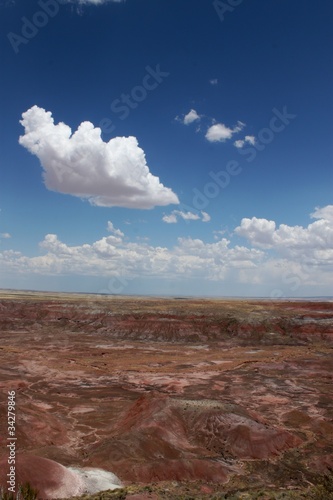 View of Painted Desert on Route 66