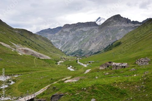 tignes, hameau du manchet, parc de la vanoise, savoie