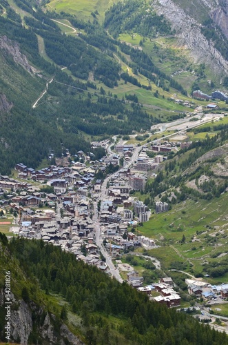 val d'isere parc de la vanoise, savoie, alpes françaises