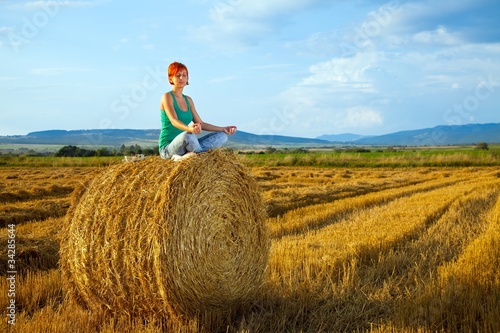 Outdoor yoga