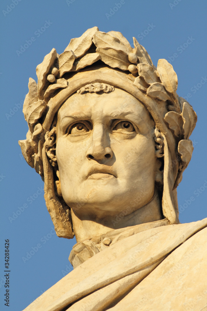 head of Dante Alighieri,  Florence