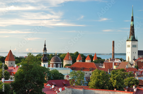 View of old Tallinn