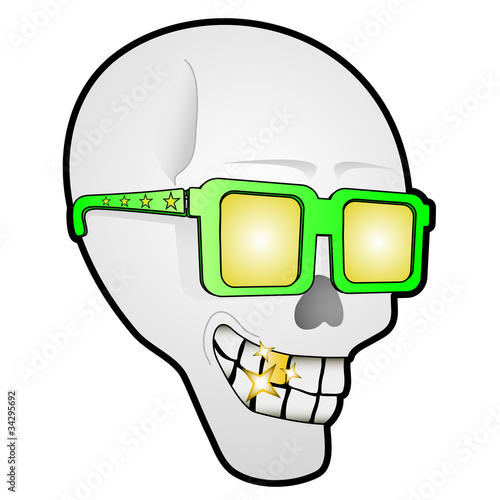 Calavera simpática