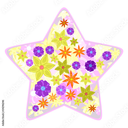 Estrella floral