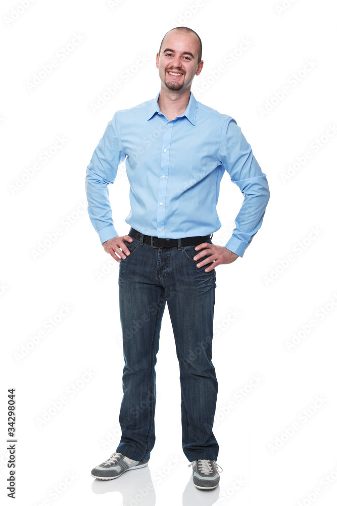 smiling man smiling man