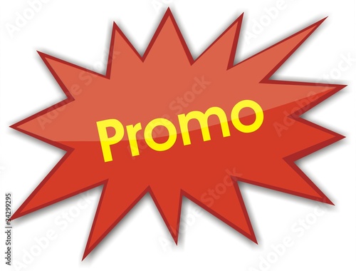 étiquette promo