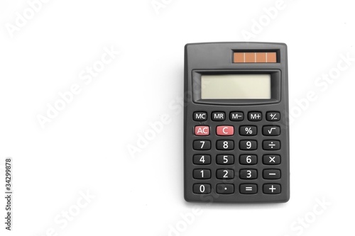 Black calculator