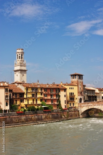 Verona Italy city view