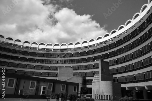 Curved Building In The Barbican