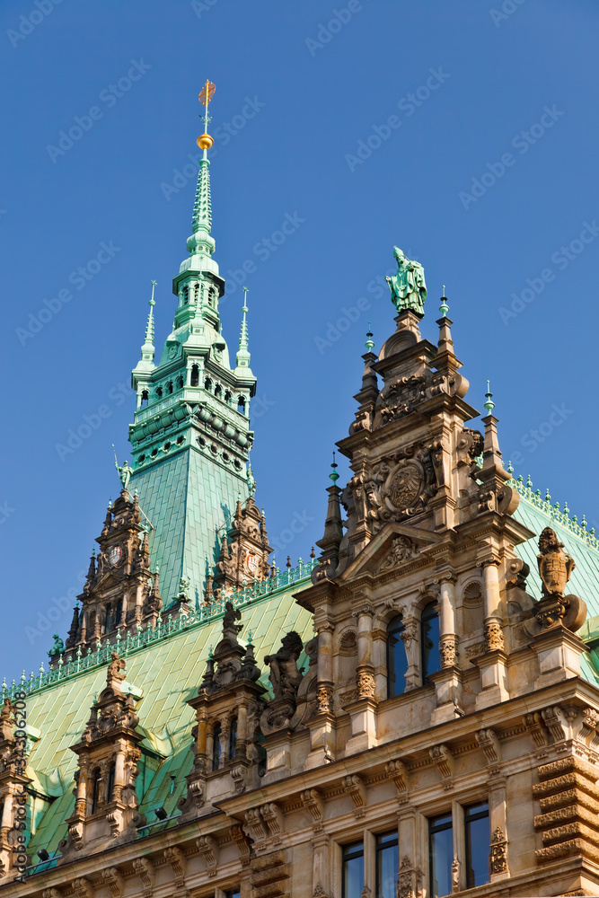 Town Hall in Hamburg