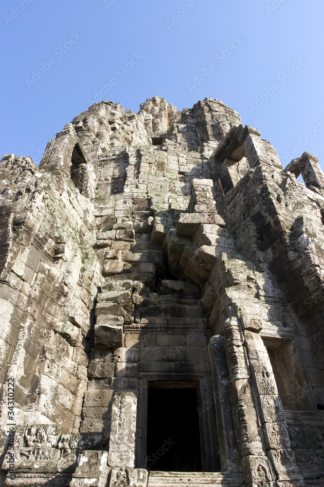 Angkor temple entrance