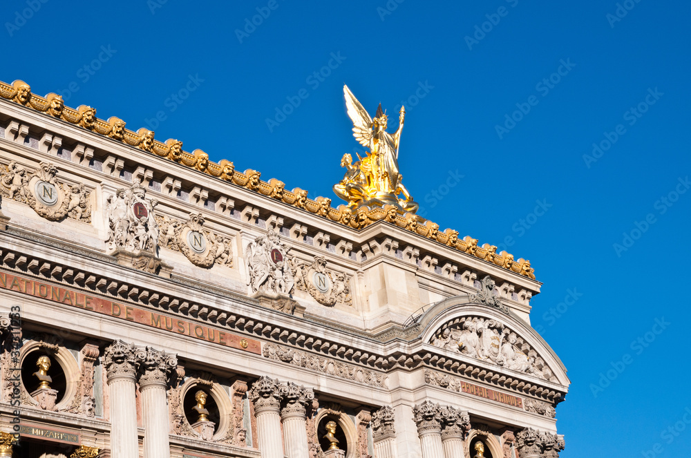 The Opera Garnier in paris