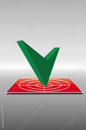 Logo Punktgenau 3d