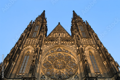 St Vitus Gothic Cathedral in Prague